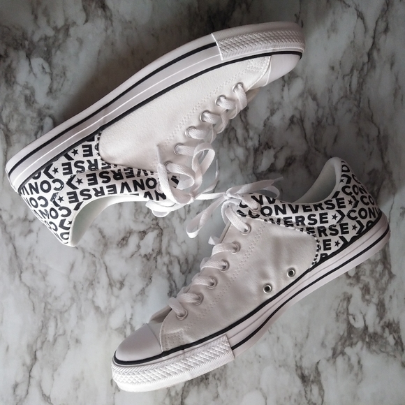 Converse Shoes Mens All Star Logo White Sneakers 115 Poshmark